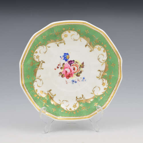 Stunning Regency Porcelain Factory 22 Teacup & Saucer c.1825