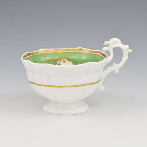 Stunning Regency Porcelain Factory 22 Teacup & Saucer c.1825