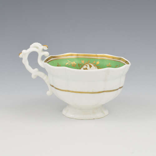 Stunning Regency Porcelain Factory 22 Teacup & Saucer c.1825