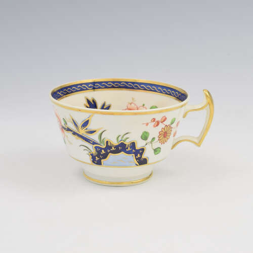 Stunning Regency Ridgway Porcelain Kakiemon / Imari Tea Cup & Saucer c.1820