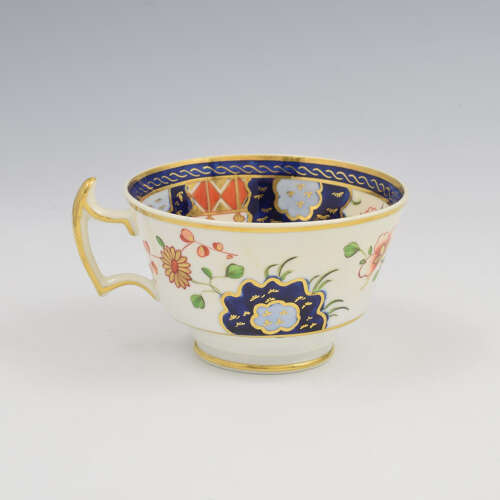 Stunning Regency Ridgway Porcelain Kakiemon / Imari Tea Cup & Saucer c.1820