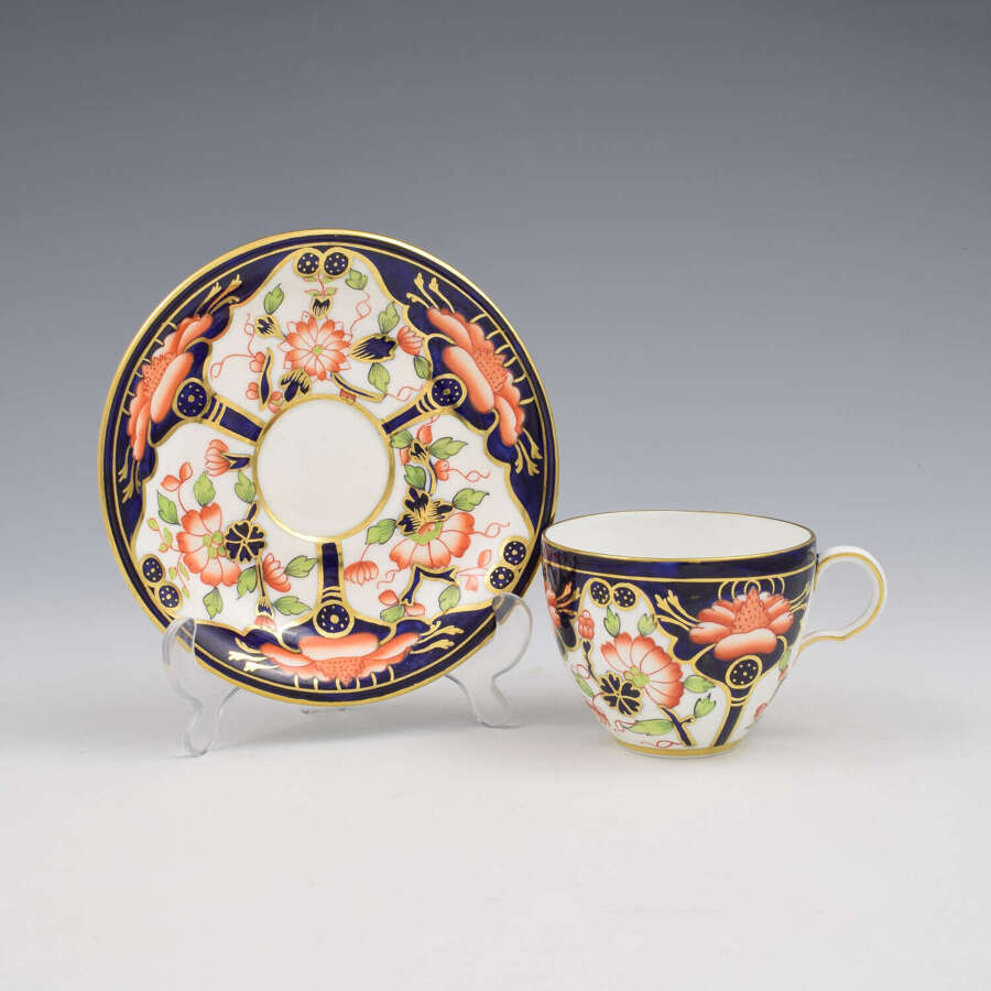 Lovely Antique Royal Crown Derby Teacup & Saucer Patt. 8453