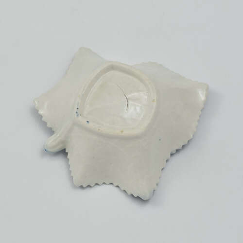 Fine Caughley Porcelain Leaf Shaped Pickle Dish Fisherman Pattern c.1780