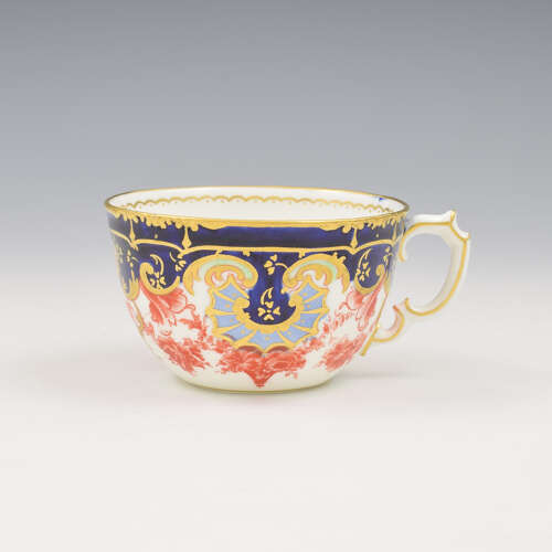 Antique Edwardian Royal Crown Derby Teacup & Saucer Patt. 5563