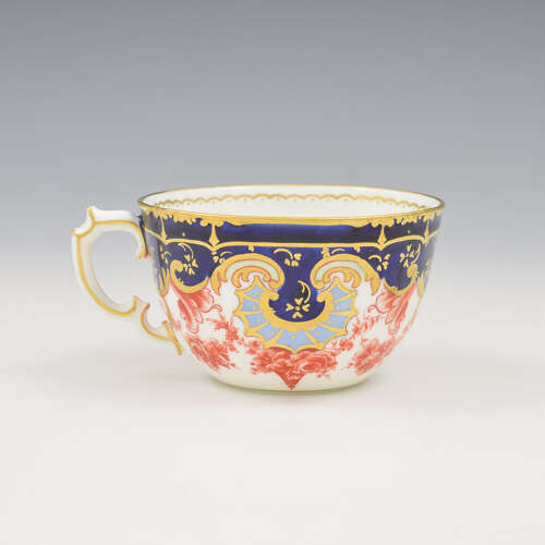 Antique Edwardian Royal Crown Derby Teacup & Saucer Patt. 5563